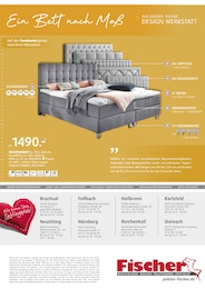 Schlafzimmer Angebot im aktuellen Polstermöbel Fischer Prospekt auf Seite 12