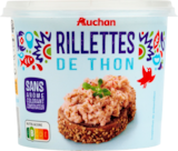 RILLETTES DE THON AUCHAN - AUCHAN - Auchan Hypermarché RILLETTES DE THON AUCHAN - AUCHAN à 4,18 € dans le catalogue Auchan Hypermarché