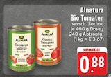 Tomaten Stücke Kräuter oder Ganze Tomaten geschält bei EDEKA im Wachtendonk Prospekt für 0,88 €