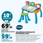 Magibureau interactif et musical 6 en 1 - VTECH dans le catalogue Hyper U