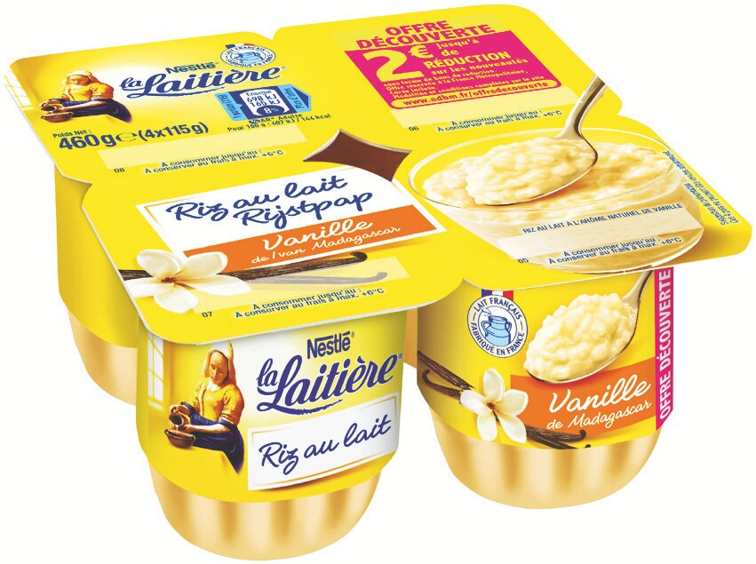 Carrefour Market Rosny-sous-Bois - Riz au lait La Laitière Promo Riz au lait La Laitière dans le catalogue Carrefour Market Des promos vitaminées à Rosny-sous-Bois