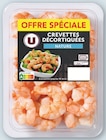 Promo Crevettes Décortiquées à 4,16 € dans le catalogue Super U à Écouen