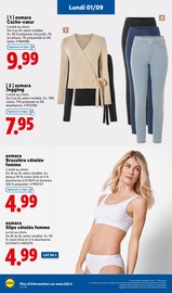 Lingerie Femme Angebote im Prospekt "C'est la rentrée Grandes marques minis prix" von Lidl auf Seite 69