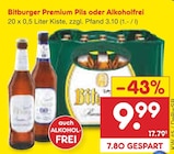 Premium Pils bei Netto Marken-Discount im Prospekt "" für 9,99 €