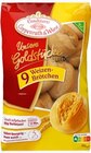 Aktuelles Unsere Goldstücke 6 Mehrkornbrötchen oder Unsere Goldstücke 9 Weizenbrötchen Angebot bei REWE in Lübeck ab 1,49 €