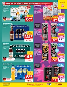 Bier im aktuellen Netto Marken-Discount Prospekt (Detmold) Bier im Netto Marken-Discount Prospekt "Aktuelle Angebote" mit 60 Seiten (Detmold)