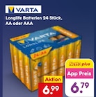 Longlife Batterien im Angebot bei Netto Marken-Discount in Heinsberg Longlife Batterien Angebote von VARTA bei Netto Marken-Discount Heinsberg für 6,79 €
