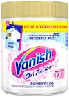 Vollwaschmittel im REWE Prospekt Oxi Action Pulver Powerweiss von Vanish im aktuellen REWE Prospekt für 4,99 €