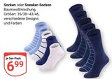 Socken oder Sneaker-Socken im Angebot bei GLOBUS in Salzgitter Socken oder Sneaker-Socken Angebote bei GLOBUS Salzgitter für 6,99 €