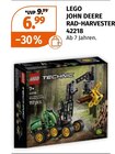 JOHN DEERE RAD-HARVESTER im Müller Prospekt JOHN DEERE RAD-HARVESTER von LEGO im aktuellen Müller Prospekt für 6,99 €