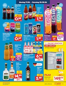 Kühlschrank im Netto Marken-Discount Prospekt "Aktuelle Angebote" mit 61 Seiten (Wismar)