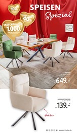 Aktueller Polstermöbel Fischer Prospekt mit Esstisch, "Spektakulärer Neueröffnungs-Endspurt", Seite 25