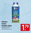 Frische Konditor-Sahne Angebote von Hansano bei famila Nordost Celle für 1,79 €