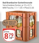 Aktuelle Wasser Angebote bei GLOBUS in Erfurt Aktuelles Gartenlimonade Angebot bei GLOBUS in Erfurt ab 8,79 €