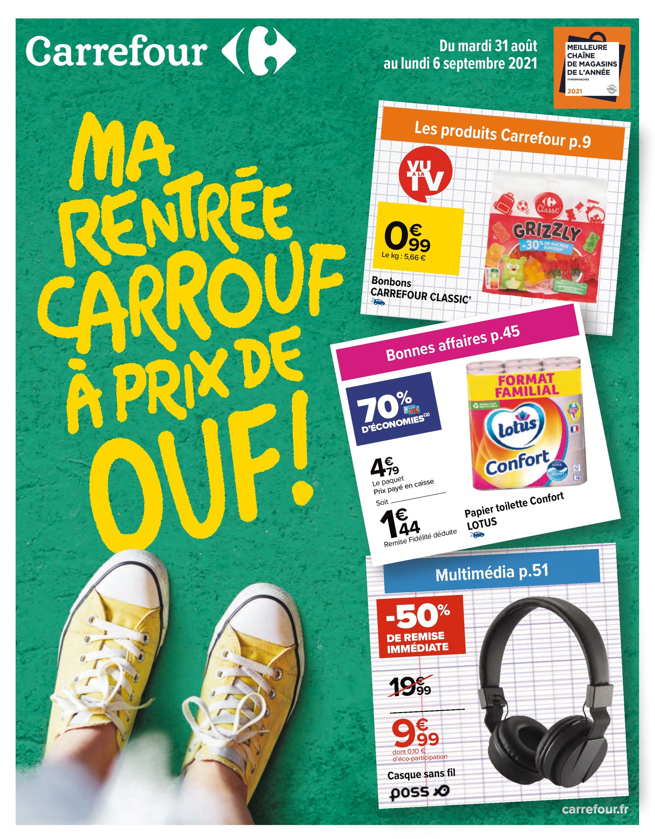 Carrefour Catalogue, promos et prospectus Août 2021