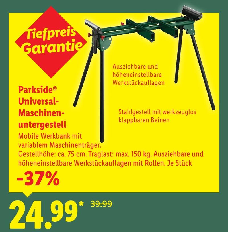 Universal-Maschinenuntergestell