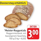 Meister-Roggenlaib bei EDEKA im Prospekt "" für 3,00 €