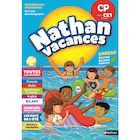 Cahier de vacances collection Nathan en promo chez Carrefour Cahier de vacances collection Nathan dans le catalogue Carrefour