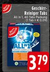 All in 1 Geschirr-Reiniger Tabs Angebote von Gut & Günstig bei EDEKA Witten für 3,79 €