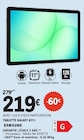 Tablette Galaxy A11+ - SAMSUNG en promo chez E.Leclerc Boulogne-Billancourt à 219,00 €