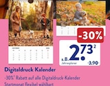 Digitaldruck Kalender im aktuellen ALDI SÜD Prospekt