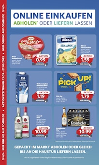Bier im combi Prospekt "Markt - Angebote" mit 33 Seiten (Rheine)