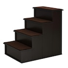 PawHut Haustiertreppe dunkelbraun MDF B/H/L: ca. 40x54,2x59 cm für 52,99 € bei POCO im Angebot PawHut Haustiertreppe dunkelbraun MDF B/H/L: ca. 40x54,2x59 cm im aktuellen POCO Prospekt