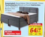 Boxspringbett im aktuellen Prospekt bei Opti-Megastore in Spahnharrenstätte