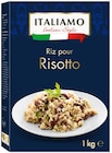Riz pour risotto - ITALIAMO en promo à 2,49 € chez Lidl Riz pour risotto - ITALIAMO dans le catalogue Lidl