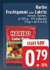 Aktuelle Haribo Angebote bei E center in Mönchengladbach Aktuelles Fruchtgummi Angebot bei E center in Mönchengladbach ab 0,79 €