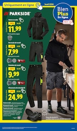 Offre Vêtements De Travail dans le catalogue Lidl du moment à la page 47