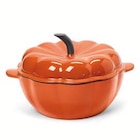 Tchibo im Supermarkt - Gusseisen-Topf in Kürbisform Angebot im Prospekt Gusseisen-Topf in Kürbisform bei Tchibo im Supermarkt im Prospekt "" für 69,99 €