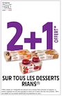 2+1 offert sur tous les desserts RIANS à Intermarché Hyper dans Rostrenen