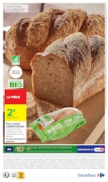 Prix et réduction Pain Complet dans le prospectus Carrefour en cours Offre Pain Complet dans le catalogue Carrefour du moment à la page 2