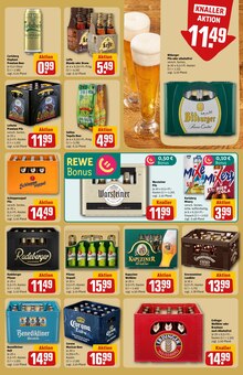 Getränke im aktuellen REWE Prospekt (Darmstadt) Getränke im REWE Prospekt "Dein Markt" mit 36 Seiten (Darmstadt)
