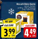 Dolce Gusto Angebote von Nescafé bei EDEKA Gronau für 3,99 €