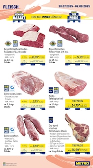 Rinderfilet im METRO Prospekt "Wochenangebote + Flash Deal + Metro Markets" mit 27 Seiten (Dresden)