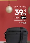 Sacoche Homme - CHABRAND en promo chez Sport 2000 Marseille à 39,99 €