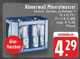 Römerwall Mineralwasser bei EDEKA im Kerken Prospekt für 4,29 €
