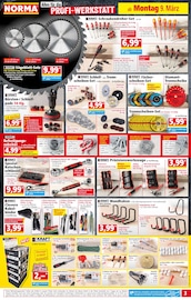 Bohrmaschine im Norma Prospekt in Lörrach Aktueller Norma Prospekt mit Bohrmaschine, "Mehr fürs Geld", Seite 3