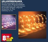 LED-Lichterschlauch im aktuellen E center Prospekt
