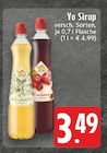 Sirup Holunderblüte Angebote von Yo bei E center Neuss für 3,49 €