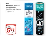 Wäscheparfum im Angebot bei GLOBUS in Salzgitter Wäscheparfum Angebote von Lenor bei GLOBUS Salzgitter für 5,99 €