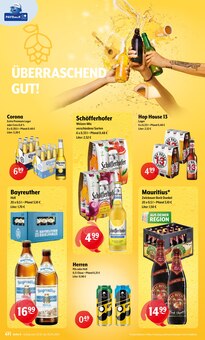 Bier im Huster Prospekt "Aktuelle Angebote" mit 8 Seiten (Dresden)
