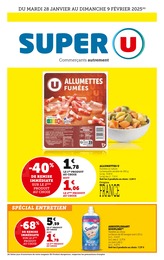 Super U Catalogue "Super U", 24 pages, Eyzahut, 28/01/2025 - 09/02/2025 Super U Catalogue "Super U", 24 pages, Eyzahut, 28/01/2025 - 09/02/2025