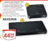 Induktionskochfeld KP 1025 im Angebot bei GLOBUS in Wetzlar Induktionskochfeld KP 1025 Angebote von SEVERIN bei GLOBUS Wetzlar für 44,99 €