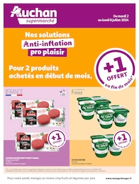 Offre Activia dans le catalogue Auchan Supermarché du moment à la page 1