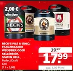 Aktuelle Franziskaner Angebote bei Getränke Quelle Weydringer in Göttingen Aktuelles Pils & Gold Angebot bei Getränke Quelle Weydringer in Göttingen ab 17,99 €
