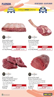Rindfleisch im METRO Prospekt "Wochenangebote" mit 24 Seiten (Essen)