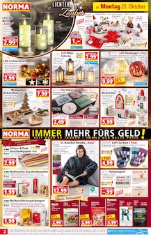 Norma Prospekt der KW 42 "Mehr fürs Geld" Aktueller Norma Prospekt "Mehr fürs Geld" Seite 2 von 18 Seiten